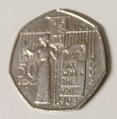 Coin: Commemorative 50 pence; 2003; GWL-2016-126