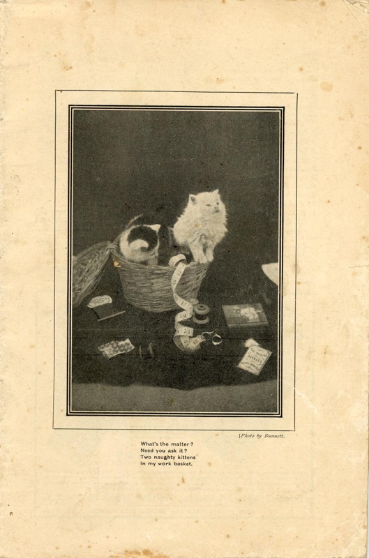 Booklet (inside cover page): The Lady's World Fancy Work Book; The Lady's World; c.1904-18; GWL-2018-20-2