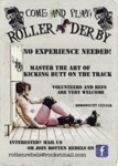 Flyer: Come and Play Roller Derby; Rotten Rebels Roller Derby; c.2012-17; GWL-2025-131-1