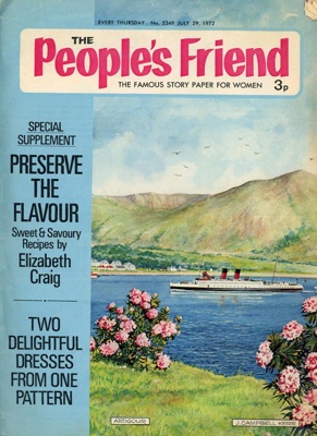 Magazine: The People’s Friend No. 5349; D.C. Thompson & Co. Ltd; July 1972; GWL-2015-34-87