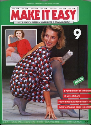 Sewing pack front: Make It Easy 9; Marshall Cavendish Ltd; 1984; GWL-2024-12-6