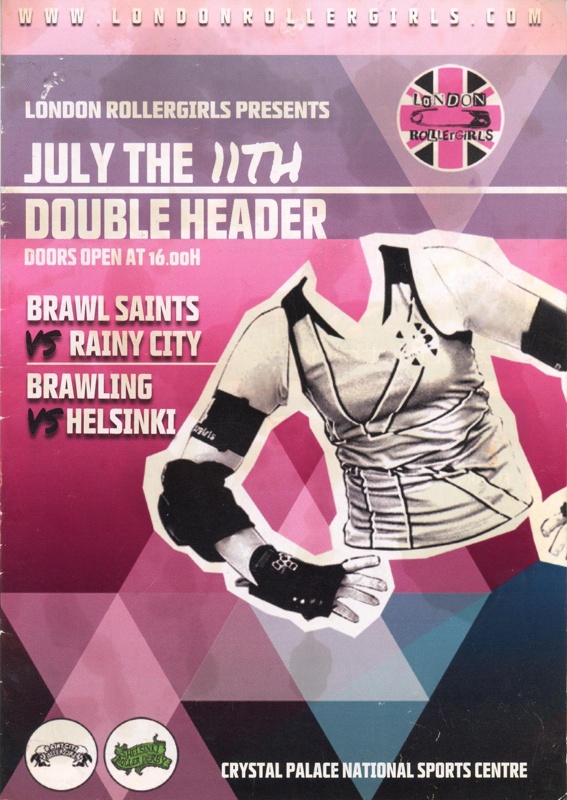 Programme: Double Header; London Roller Derby; 2015; GWL-2020-23-1