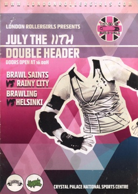 Programme: Double Header; London Roller Derby; 2015; GWL-2020-23-1