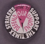 Badge: Timex Strikers-Pride '93; 1993; GWL-2013-50-12