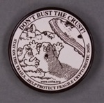 Badge: Don't Bust the Crust; Canyonlands Natural History Association; GWL-2014-42-1