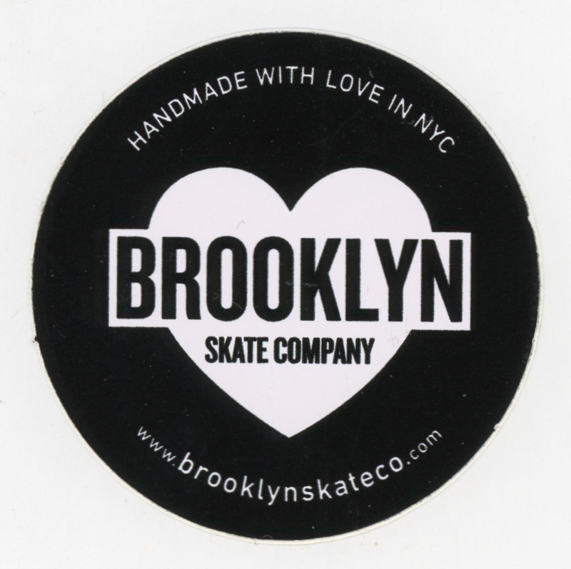 Stickers: Brooklyn Skate Company; Brooklyn Skate Company; c.2010s; GWL-2025-118-61