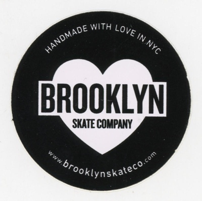 Stickers: Brooklyn Skate Company; Brooklyn Skate Company; c.2010s; GWL-2025-118-61 Stickers: Brooklyn Skate Company; Brooklyn Skate Company; c.2010s; GWL-2025-118-61