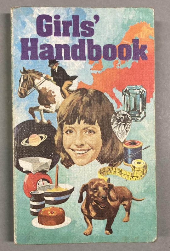 Front cover: Girl's Handbook; Purnell and Sons Ltd; 1966-76; 361 03576 4; GWL-2023-97-1