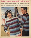 Knitting supplement: Take Your Warmth With You; Woman and Home; 1963; GWL-2022-135-28