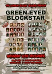 Roller Derby poster advertising "The Seventh Deadly Sin: Green Eyed Blockstar", Dec 2011