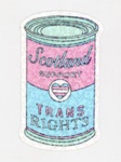 Sticker: Scotland Support Trans Rights; c.2023; GWL-2023-126-1