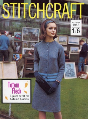 Magazine (front cover): Stitchcraft; The Condé Nast Publications Ltd; Sept 1963; GWL-2017-12-8