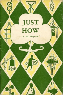 Just How (front cover) by A.M. Maynard; 1966; GWL-2017-117-3