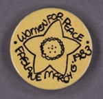 Badge: Women for Peace ~ Faslane March; 1983; GWL-2014-3-14