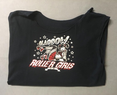 Vest: Glasgow Roller Girls; Glasgow Roller Derby; c.2007-12; GWL-2019-97-2