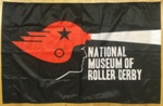 Flag: National Museum of Roller Derby; Harrison, Ellie; 2012; GWL-2015-49-21-1