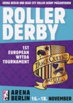 Flyer front: Track Queens Battle Royal; Bear City Roller Derby; Nov 2012; GWL-2020-22-21