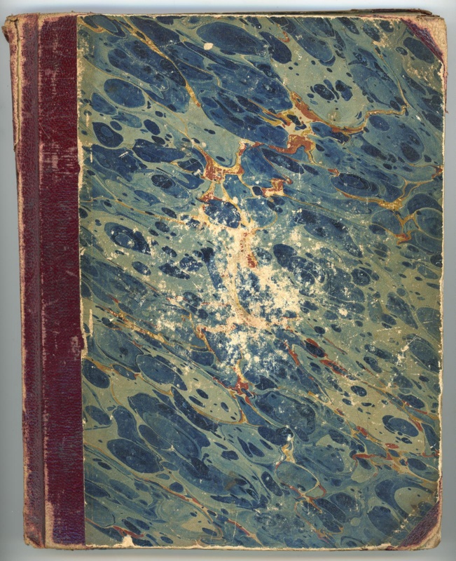 Front cover: Commonplace Book; Kingscote, Annie; 1865-66; GWL-2016-11