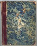 Front cover: Commonplace Book; Kingscote, Annie; 1865-66; GWL-2016-11