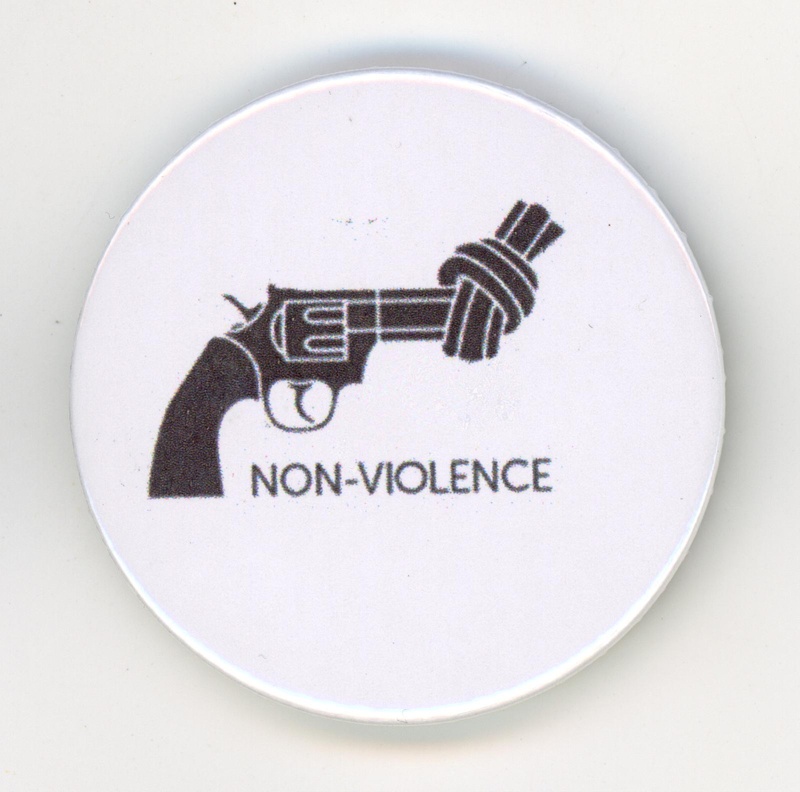 Badge: Non-Violence; 2025; GWL-2025-76-3