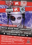 Flyer: British Roller Derby Championship: Judgement Day; London Rockin' Rollers; Feb 2015; GWL-2015-142-18