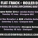 Business card: Upcoming bouts; Glasgow Roller Derby; 2011; GWL-2019-59-41