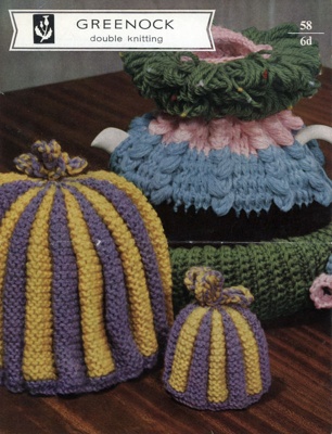 Knitting pattern: Kitchen Cosies; Scotch Wool Shop No. 58; GWL-2016-95-6