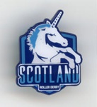 Badge: Team Scotland; Team Scotland Roller Derby; c.2010s; GWL-2019-95-2