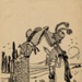 Postcard front: Mistress Margaret Auchinvole Feathers; c.1900-18; GWL-2024-77-17