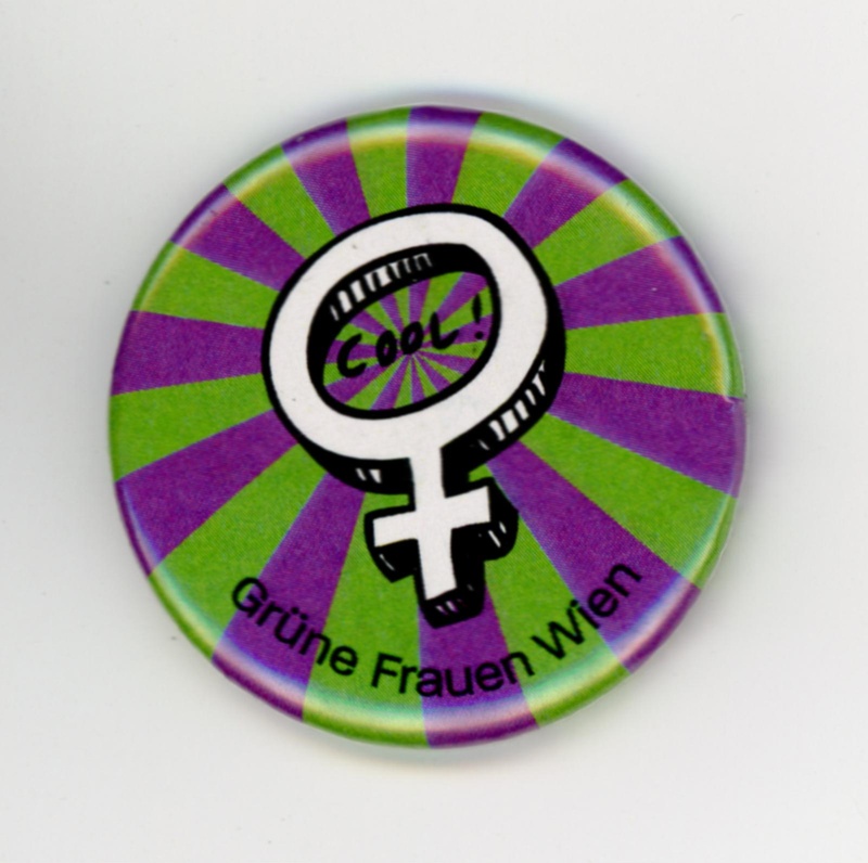 Badge: Grüne Frauen Wien; GWL-2015-14