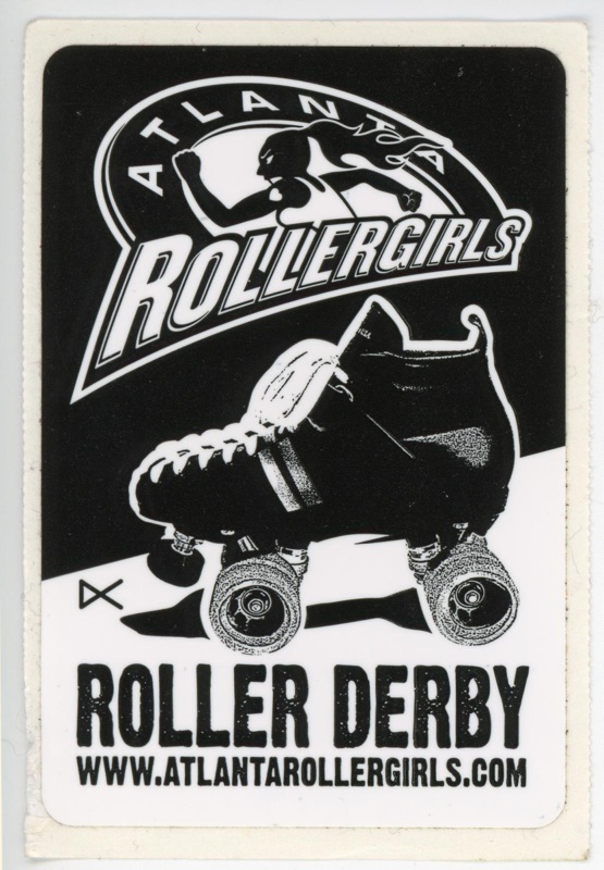 Sticker: Atlanta Roller Girls; Atlanta Roller Derby; GWL-2019-59-14