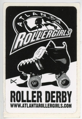 Sticker: Atlanta Roller Girls; Atlanta Roller Derby; GWL-2019-59-14