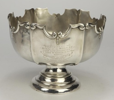 Rose bowl: Eunice G. Murray; Henry Clifford Davis; 1913 or 1938; GWL-2024-67