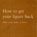 Pamphlet cover: How To Get Your Figure Back; Slimcea; c.1950s; GWL-2017-107-27