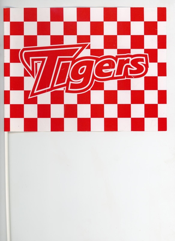 Paper Flag: Tigers; Glasgow Tigers Speedway; 2018; GWL-2018-12-4