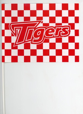 Paper Flag: Tigers; Glasgow Tigers Speedway; 2018; GWL-2018-12-4