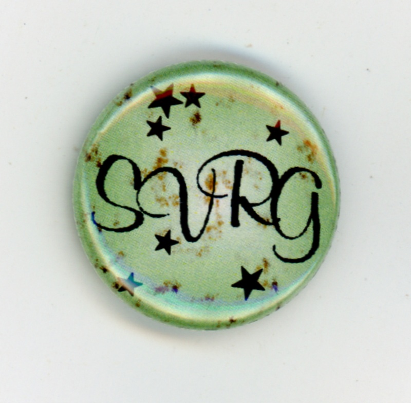 Badge: SVRG; Stuttgart Valley Roller Derby; c.2007-2011; GWL-2013-46-2