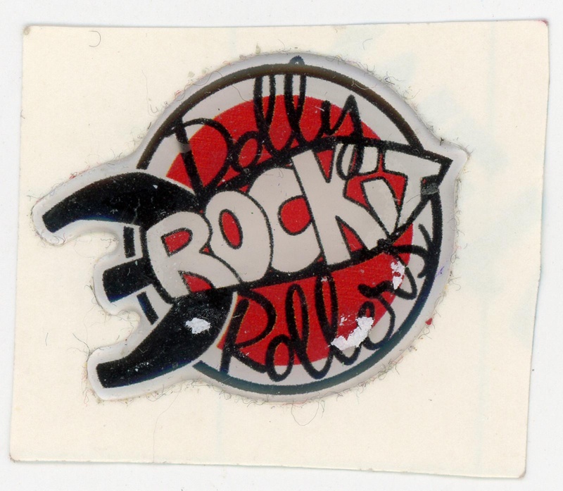 Sticker: Dolly Rockit Rollers; Dolly Rockit Rollers; c.2010s; GWL-2025-118-26 Sticker: Dolly Rockit Rollers; Dolly Rockit Rollers; c.2010s; GWL-2025-118-26