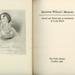 Title page: Harriette Wilson's Memoirs; Wilson, Harriet; 1964; GWL-2025-112-2