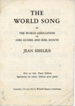 The World Song (cover); Jean Sibelius; 1952; GWL-2017-117-19