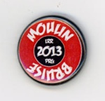 Badge: Moulin Bruise; London Rockin' Rollers; 2013; GWL-2015-131-13