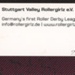 Business card back: Stuttgart Valley Roller Girlz; Stuttgart Valley Roller Derby; c.2010s; GWL-2025-118-50
