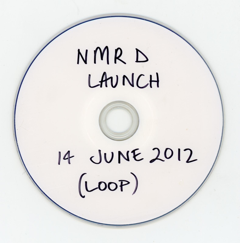 DVD: NMRD Launch; Harrison, Ellie; June 2012; GWL-2014-2-5