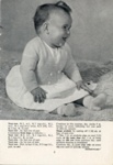 Knitting Pattern: Baby Wear; Patons & Baldwins Ltd; c.1950s; GWL-2016-95-76