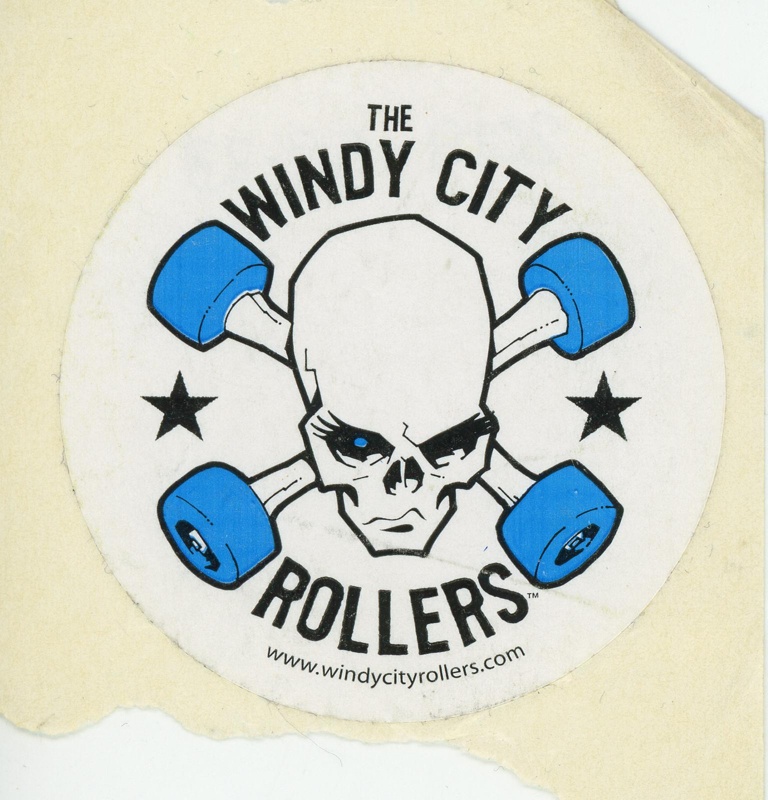 Sticker: The Windy City Rollers; Windy City Rollers; GWL-2019-59-23