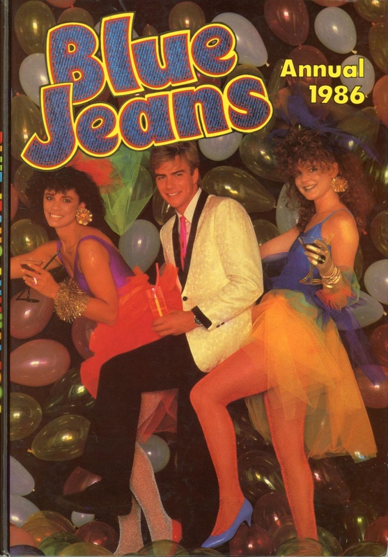 Annual cover: Blue Jeans 1986; GWL-2017-5-39