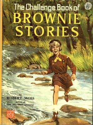 The Challenge Book of Brownie Stories cover; Girl Guides Association; 1968; 361 00077 4; GWL-2018-21-21