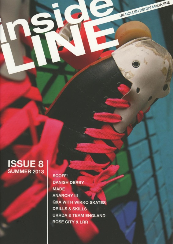 Magazine cover: Inside Line #8; Ali, Jessica; Summer 2013; GWL-2015-151-4