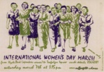 Postcard: International Women's Day March; Pollard, Ingrid; 2021; GWL-2021-45-17