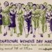 Postcard: International Women's Day March; Pollard, Ingrid; 2021; GWL-2021-45-17